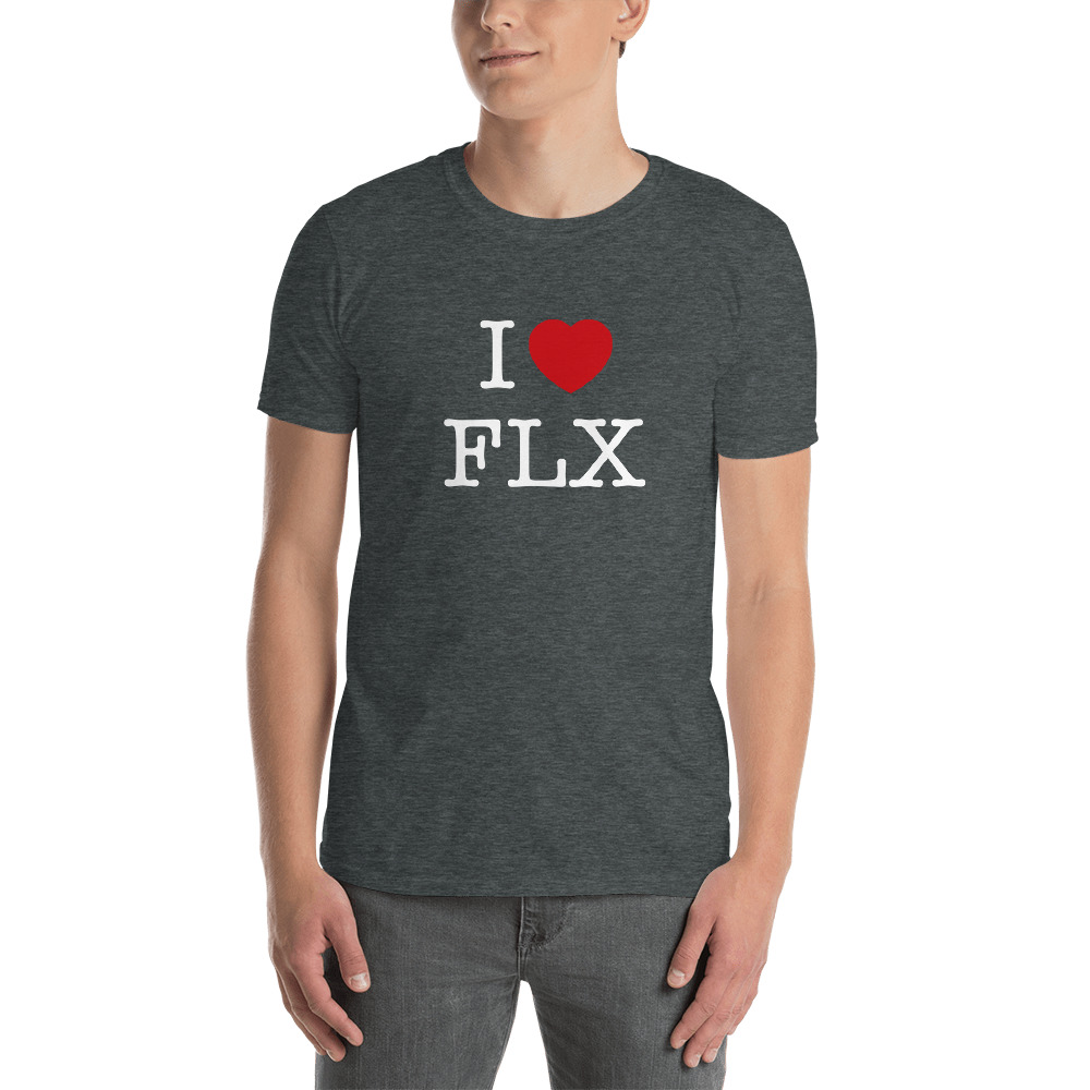I Love Finger Lakes Heart Basic Short-Sleeve Unisex T-Shirt - Image 2